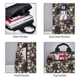 thumbnail image 5 of Balery Floral Insects Lightweight Backpack for Men and Women - Durable and Water-Resistant, Ideal for School, Work, Travel, and Everyday Use, 5 of 9