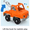thumbnail image 4 of Fisher-Price Little People Help and Go Tow Truck & Figure Set for Toddlers, 2 Pieces, 4 of 7
