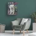 thumbnail image 4 of Steve Crockett 'Pet Portrait Of Little Ozz The Pomeranian Poodle Cross' Canvas Art, 4 of 4