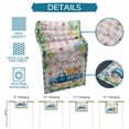 thumbnail image 6 of Blue Plaid Easter Table Runner 48 Inches Long Farmhouse Dress Scarves, Truck Spring Floral Bunny Animals Dining Tablerunner for Coffee Table/Kitchen Island/Party Décor, 13" x 48", 6 of 8