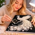 thumbnail image 4 of Diamond Painting, Special Shape Diamond Pearl Painting Kits for Adults,5d Diamond Art Pearl Painting Kits for Beginner, Crystal Rhinestones Diamond Painting for Home Wall Decoration, D, 4 of 7