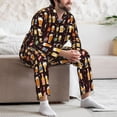 thumbnail image 6 of KLL Beer Bottles1 Sleepwear Mens Flannel Pajamas,Long Cotton Pj Set, 6 of 7