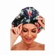 thumbnail image 1 of wonima11 Shower Cap for Women, Large Shower Cap for Long Hair Jumbo Adjustable Reusable Shower Caps Waterproof Bath Cap(Navy Blue), 1 of 1