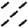 thumbnail image 1 of Minnieouse Cinturón de mujer Cintura de mujer Vestidos de color sólido Adorno Cinturones de niña en forma de rosa elástica para decoración Negro Negro 5piezas Minnieouse  CBP256768, 1 of 5