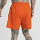 thumbnail image 4 of Pantalones cortos capris de verano para hombre, pantalones sueltos de playa a la moda, pantalones casuales grandes, pantalones cortos de color sólido (naranja), 4 of 6