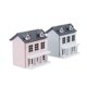 thumbnail image 3 of Muebles para casa de muñecas, Villa de juguete 1:12, casa de muñecas en miniatura, modelo de casa de campo de madera 3D, 1 ud., 3 of 5