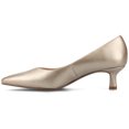 thumbnail image 2 of Journee Womens Pammie Slip On Pointed Toe Kitten Heel Pumps, Widths Available, 2 of 8