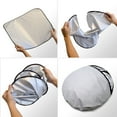 thumbnail image 3 of Nissan Sentra Dual Panels Easy Folding Windshield Sun Shade, 3 of 4