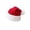 Red, variant on RTKFRFLM Kids Beanie Christmas Hat Santa Pompom Contrast Foldover Cuff Pointed Crown Pull On Holiday Party Costume Winter Cap