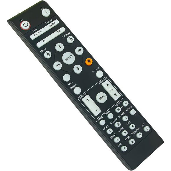 BR-3070L Control remoto de reemplazo compatible con Optoma Projectors EH500 X600 EH415 EH503 EH505 EH503e EH505-B EH505e