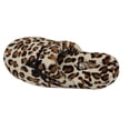 thumbnail image 3 of Betty Boop Ultra-Soft Adult Women Plush Pinup Scuffs Cozy Non-Skid Slippers (Size Large, Leopard), 3 of 5