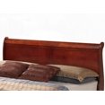 thumbnail image 2 of Quality Cherry Full Storage Bed - 44"H X 61"W X 84"D - Easy Bedding Storage, 2 of 6