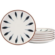 Ceramic Dessert Plates - Color Painted Porcelain Appetizer Plates - Tea Party