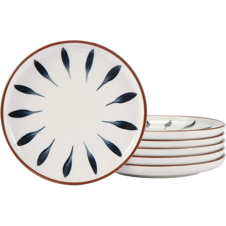 Ceramic Dessert Plates - Color Painted Porcelain Appetizer Plates - Tea Party