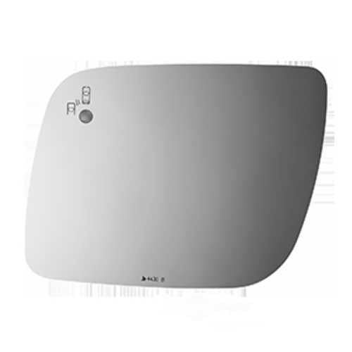 Burco Side View Mirror Replacement Glass - Clear Glass - 4430B