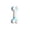 Blue, variant on Guodhu Bone Shaped Dog Chew Toy for Small Medium Dogs, TPR Teething Stick for Teeth Cleaning, Durable Bite Resistant Pet Toy for Boredom Relief(Red)