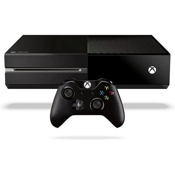 Restored Microsoft Xbox One 500GB Console - Black (Refurbished)