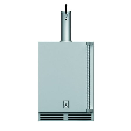 Hestan 24-inch 5.2 Cu. Ft. Right Hinge Outdoor Rated Single Tap Beer Dispenser