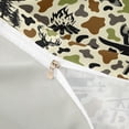thumbnail image 4 of Catabedysis Camo Camping Bedding,Wildlife Camper Pattern Duvet Cover Full For Boys,Earthy Tone,Light Gray Reversible,3-Piece,1 Duvet Cover and 2 Pillowcases, 4 of 6