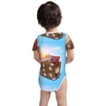 thumbnail image 6 of Rocae Trip to London for Baby Climbing Clothes Soft Baby Romper for Active Infants Comfortable and Breathable Crawling Jumpsuit Unisex Baby Outfit 18 Months, 6 of 8