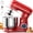 Empire Red, variant on CEBORY 4 QT 3-in-1 Stand Mixer, 10-Speed Tilt-Head Electric Kitchen Mixer with Dough Hook, Beater, Whisk, and Stainless Steel Bowl for Home Baking