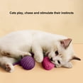thumbnail image 3 of Juguete De Bola Para Gato, Bola De Sisal Para Gato Colgante Colgante, Decoración Segura, Bolas De 3 Colores Para Interior Para Mascota, 3 of 7