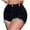 Black, variant on Lindreshi Shorts for Women Clearance Women's Summer Fashion Design High Waist One Button Comfortable Stretch Shorts