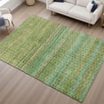 thumbnail image 6 of Addison Rugs Mayfield Premium Machine Washable Transitional Stripes Teal Rectangle Rug, 10' x 14', 6 of 6