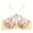 Yellow, variant on Comfortable Bras for Women Halter Neck Bra Thin Large Bust Bulge Back Girl Bunny Ear Cup Black S