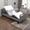 White-B, variant on Montary Home Electric Bed with Wired Remote Control, Memory Foam Mattress & Safety Side Rails & Detachable Overbed Table for Elderly Care