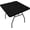 Black, variant on 34" Folding Card Tablecloth, Stretch Fitted Table Cover Portable Square Height Dining Table Topper for Party (red)