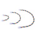 thumbnail image 2 of Parrot Rope Perch Flexible: Hanging Bird Cotton Rope Stand Parrot Cage Perch Toy, 2 of 4