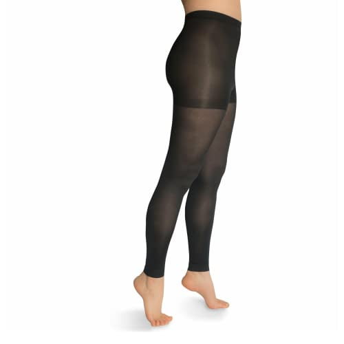 EvoNation Women's Everyday Sheer 15-20 mmHg Compression Footless Pantyhose