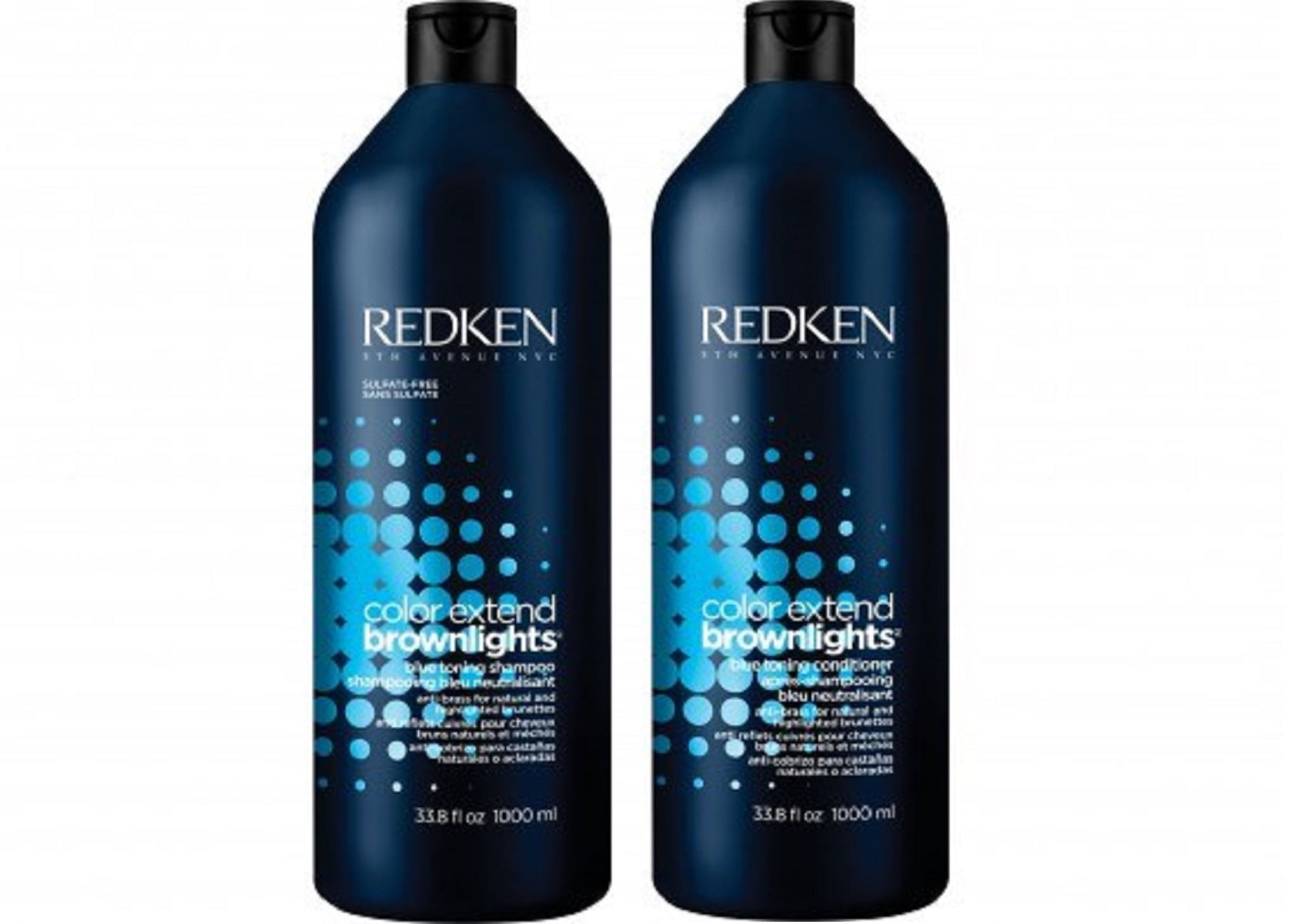 Slutning anker Jakke Redken Color Extend Brownlights Shampoo and Conditioner 1 Liter Duo Set -  Walmart.com
