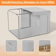 thumbnail image 3 of Caja de Almacenamiento de Ropa: 2PCS 66L Bolsa de Almacenamiento - Cajas Organizadoras para Clósets con Reforzada y Ventana, Bolsas para Ropa, Guardar Cobijas y Edredones (2), 3 of 4
