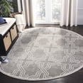 thumbnail image 3 of SAFAVIEH Amherst William Geometric Runner Rug, Grey/Light Grey, 2'3" x 7', 3 of 11