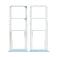 thumbnail image 1 of Plateau de Remplacement Double Carte Sim Compatible pour Xiaomi Redmi 10X 4G / Note 9 (Blanc Polaire), 1 of 5