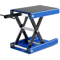 1100 Lb Capacity Motorcycle Scissor Jack Lift - Dirt Bike, ATV Center Stand With Crank Handle