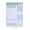 thumbnail image 3 of MOVTOTOP Do List Notepad 1Pcs Multi Color Double Spiral Binding Pvc Cover Protection For Adults Professionals, 3 of 7