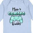 thumbnail image 4 of Inktastic Mom's Gaming Buddy Aqua Controller Boys or Girls Long Sleeve Baby Bodysuit, 4 of 5