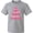 Athletic Heather, variant on Stomp Out Breast Cancer with Pink Cowgirl Boots Youth T-Shirt