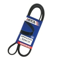 MOCA AUTOPARTS 6PK1575 Serpentine Belt for 09-05 Audi A4 L4 2.0L & 19-14 Ford Fusion L4 1.5L & 88-87 Mercury Grand Marquis V8 5.8L & 97-96 Mercury Mystique V6 2.5L and More