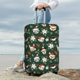 thumbnail image 5 of Cauagu Festive Forest Friends Print Travel Luggage Cover,Travel Dust-proof Suitcase Cover Softside Suitcase Protector for 18-32inch,Not Included Suitcase, 5 of 8