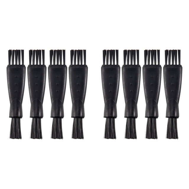 YWIYIUD 2PCS Durable Double Head Shaving Cleaning Brushes Portable and Practical Cleaning Brush Suitable for Travel Home and Barber Shops Use