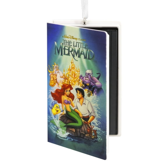 Hallmark Ornament (Disney The Little Mermaid Retro Video Cassette Case)