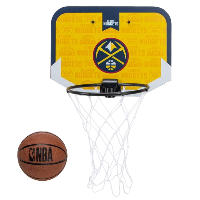 Minicanasta de baloncesto Franklin Sports NBA Denver Nuggets