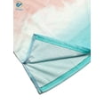 thumbnail image 6 of Deago Women's Tie Dye Blouse Summer Short Sleeve Round Neck Tops Shirts Loose Casual Tunic T-Shirt (Blue, M), 6 of 6