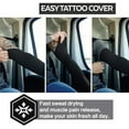 thumbnail image 5 of ZHUYING 4-Pairs Arm Sleeves for Men and Women - Tattoo Cover Up - Cooling Sports Sleeve for Basketball Golf Football, 5 of 6