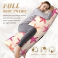 thumbnail image 4 of Naloa Starfish Super Soft 20x60 Body Pillow Case,Long Side Hidden Zipper（PILLOWS ARE NOT INCLUDED）, 4 of 6