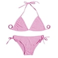 thumbnail image 2 of MYG Ensemble Bikini String pour Femmes Maillot de Bain Sexy Style Bandage Brésilien Été, 2 of 9